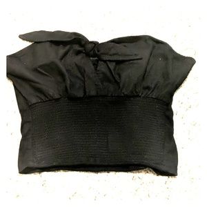 Brandy meville tube top with tie (one size)